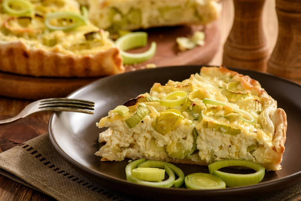 Quiche poireaux