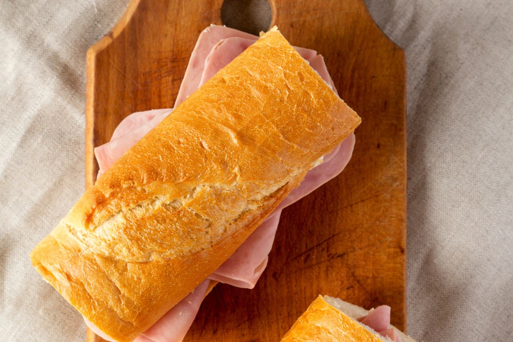 Sandwich jambon beurre