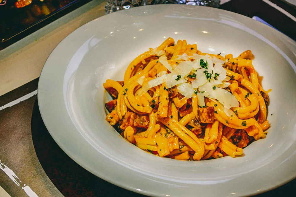 Tagliatelles truffées
