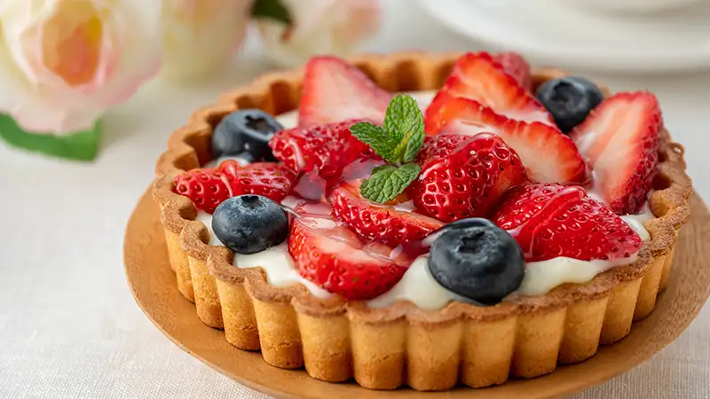 Tartelette aux fruits des bois