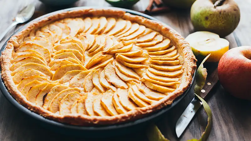 Tarte aux pommes