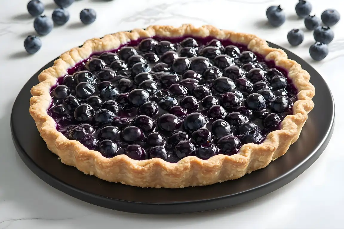 Tartelette aux myrtilles