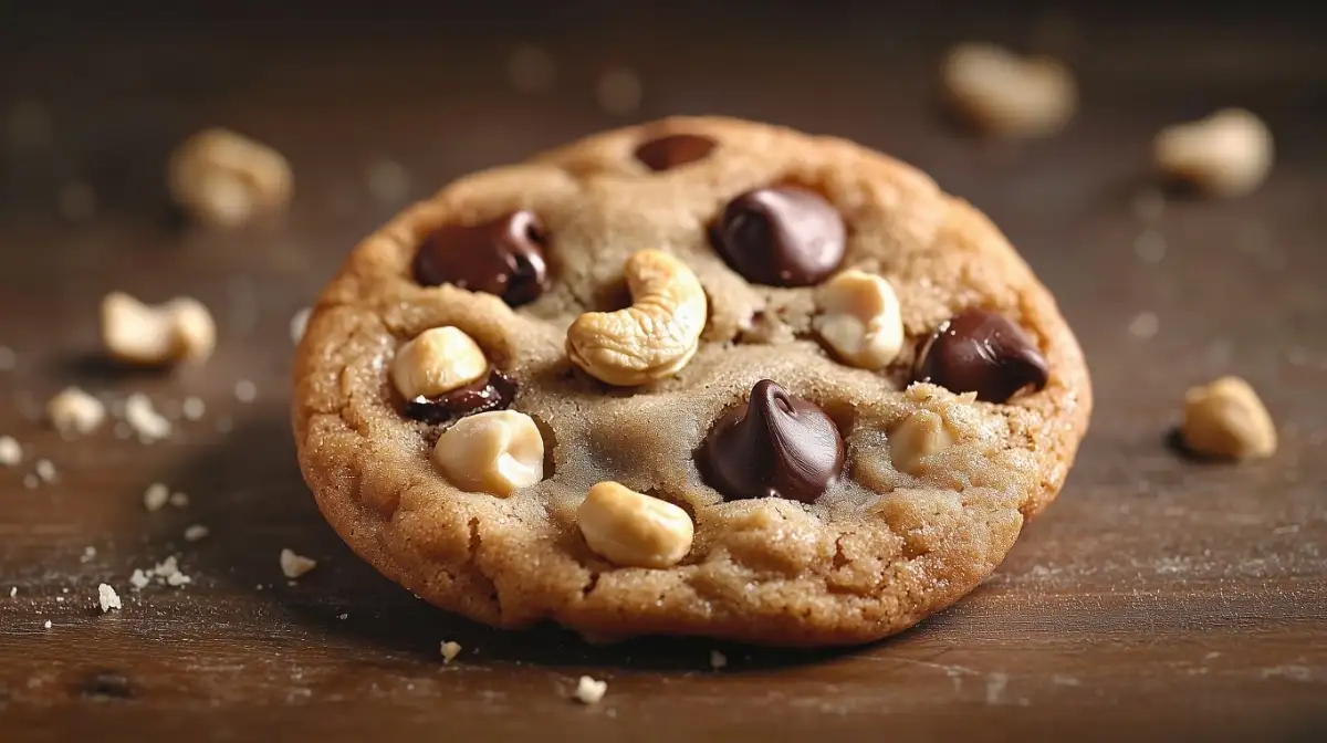 Cookie noix de cajou & pépites de chocolat